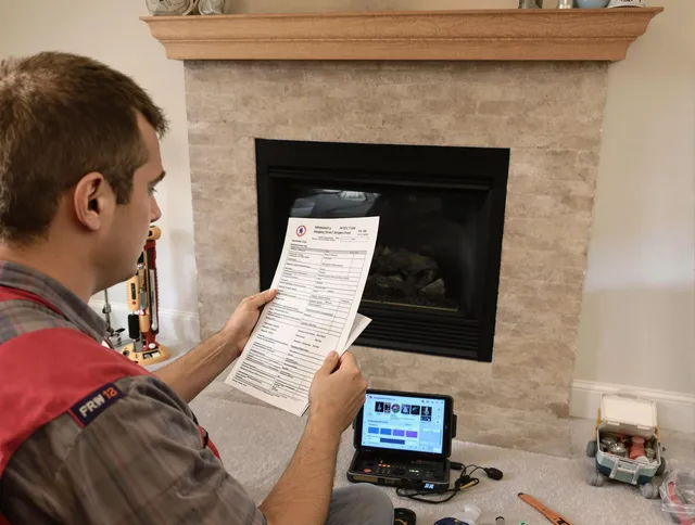 Thorough chimney inspection by Stow Chimney Sweep in Stow, OH